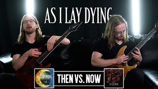 As I Lay Dying THEN VS NOW  Riffs From Shadows Are Security and Shaped By Fire Riff Battle [upl. by Thornburg]