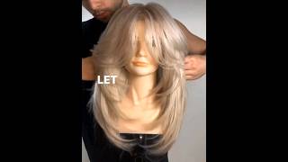 como hacer un corte en capas cabello mediano hairstyle hairtutorial cuthair haircut cortes [upl. by Lohrman]