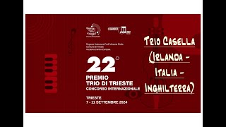 22º Premio Trio di Trieste Trio Casella  Beethoven Trio in re maggiore op70 1 quotdegli Spettriquot [upl. by Idnat]