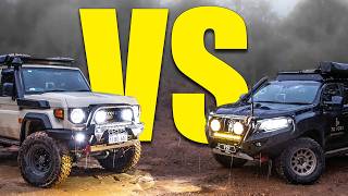 28 Landcruiser VS Prado Ronny VS Fire to Fork [upl. by Finnie]