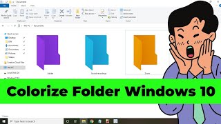 How to Colorize Folders in Windows 10  Free Folder Color Changer 2021 [upl. by Khalin304]