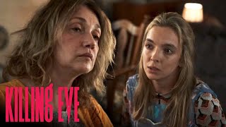 Villanelle Painfully Confronts Her Mother  Killing Eve [upl. by Lusar]