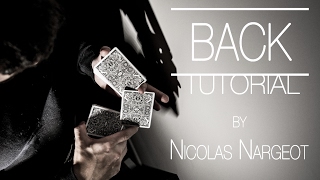 Cardistry Tutorial  BACK By Nicolas Nargeot [upl. by Htebiram]