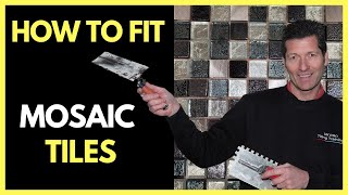 How to apply Mosaics Tiles correctly [upl. by Nnairret]