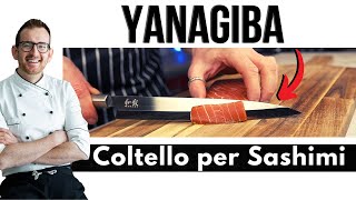 Yanagiba il coltello giapponese per affettare sushi e sashimi [upl. by Pederson992]