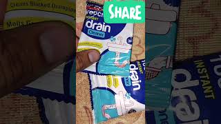 Drainex cleaner drains 👈👍 shorts viral drainex draincleaner [upl. by Kcirdderf835]