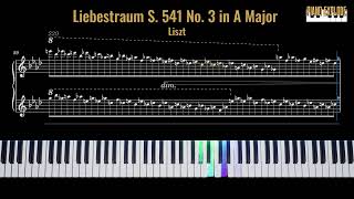 Liebestraum Tutorial Piano Explode [upl. by Ilaw]