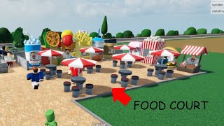 Feeding our guests  Roblox Theme Park Tycoon 2 [upl. by Nylavad]