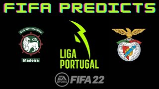 Fifa Predicts Liga Portugal Maritimo vs Benfica  300422 [upl. by Cowey386]