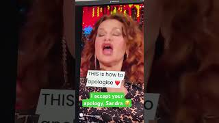 Sandra Bernhard Apologizing to Me 🤷🏽‍♂️😂 shorts andycohen parody [upl. by Suiremed]