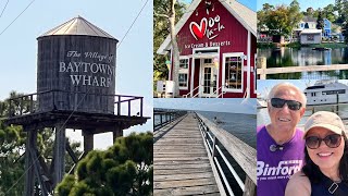 The Village of Baytown Wharf  San Destin Miramar Florida  Shops Restaurants Pier  Great Place [upl. by Hartley]