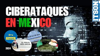 Hacking  Ciberataques en México  5 historias de ciberataques en MX 2024 [upl. by Nahtanohj]