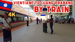 Vientiane to Luang Prabang by High Speed Train I LAOS travel WanderingLeisure laos [upl. by Candide]