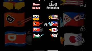 China Vs Philippines editzshortvideocountryballs [upl. by Burrill667]