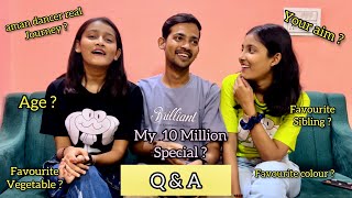 10 Million Special QnA  Aman Dancer Real [upl. by Mccord]