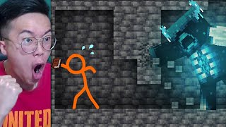 TERNYATA BEGINILAH MASA LALU WARDEN Animation vs Minecraft Shorts Ep 26 [upl. by Le]