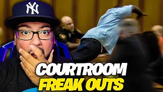 Top 10 Insane Courtroom Freak Outs After Sentencing [upl. by Htide]