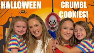 HALLOWEEN CRUMBL COOKIES 🍪 🎃 with KARENS and PurpleStars02  halloween crumblcookiereview [upl. by Drannek]