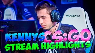 CSGO  kennyS  Stream Highlights [upl. by Suirtimed793]