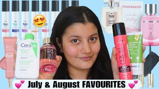 Monthly Favourites  July amp August  Love These Products [upl. by Siger]