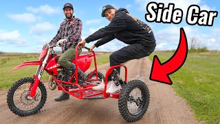 Testing Dirt Bike with Side Car [upl. by Anavas]