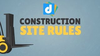 10 Construction Site Safety Rules [upl. by Shelly]