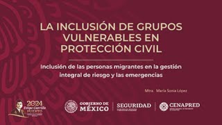 Curso Inclusión de grupos vulnerables en protección civil Tema 4 [upl. by Milburr]