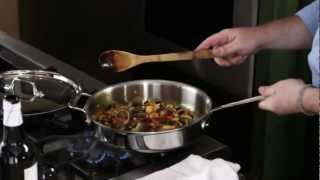 AllClad® Covered Stainless Steel Sauté Pan [upl. by Ibrad]