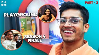 PLAYGROUND SEASON 4 FINAL VLOG 2  ELVISH YADAV S4 AGAIN🏆 [upl. by Ellinehc]