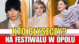 Festiwal w Opolu Tatiana Okupnik w cekinach Kayah w nowym wydaniu [upl. by Huston]