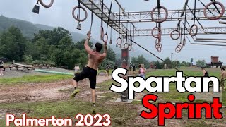 Spartan Race Sprint 2023  All Obstacles Palmerton PA [upl. by Valli215]