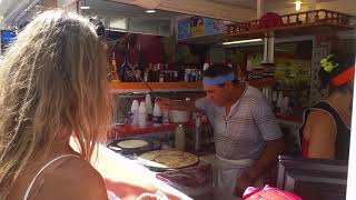 Crazy Crepe Man  Julio  Mallorca Alcudia  Best Crepes  Pancakes ever [upl. by Bianka]