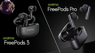 Oraimo Freepods Pro amp Freepods 3 ⚡ All New Features amp Specification 🔥🔥  Best Tws Under 2500 [upl. by Gaelan]