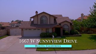 1667 W Sunnyview Drive  Rialto California [upl. by Feld703]