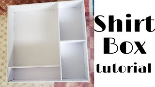 How to make Shirt boxGift [upl. by Ilzel]