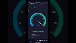 Totalplay 120 Megas  Speedtest [upl. by Hicks]