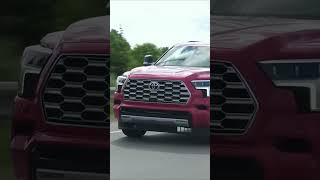 2024 Toyota Sequoia Review Spacious Powerful and Modern [upl. by Yrallih680]