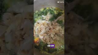 cooking pumpkin callaloo saltfish seasoning rice [upl. by Aerdnua]