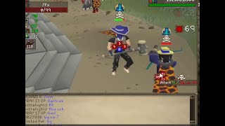 OSRS  MAXED 75 ATTACK PURE PKING [upl. by Saber955]