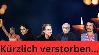 Traurige Abschiede Diese berühmten Prominenten sind in den letzten Wochen verstorben [upl. by Sternick886]