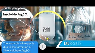 Does Silver nitrate AgNO3 and Sodium sulphate Na2SO4 form precipitate  AgNO3Na2SO4 [upl. by Annitsirhc761]