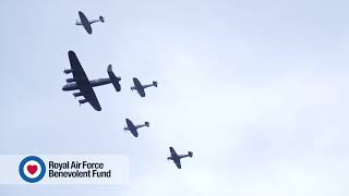 Highlights from RAF100 flypast and celebrations [upl. by Kere]