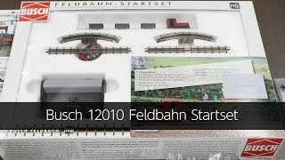 Busch 12010 Feldbahn Startset  VLOG37 [upl. by Devaney174]