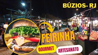 Feirinha Periurbana em Buzios  MUITA COMIDA E ARTESANATO [upl. by Yrrac]