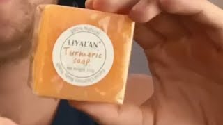 Honest Review of the Liyalan Turmeric Body Soap Bars [upl. by Rayburn805]