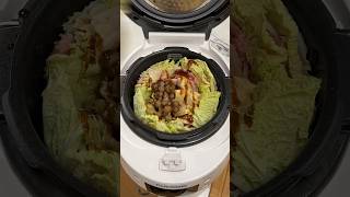 Rice Cooker Recipe Napa Cabbage Pork “Mille Feuille Nabe” OnePot Meal shorts dinnerrecipe [upl. by Eldred473]