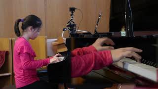 38 Caelyn Hsiung Piano Recital – Ecossaise in G Major by Ludwig van Beethoven [upl. by Salba477]