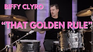 Biffy Clyro  quotThat Golden Rulequot  DRUM COVER [upl. by Asabi112]