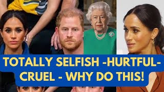 SELFISH MEGHAN  WHY DID SHE NOT ADMIT THIS  TRULY DREADFUL meghan meghanmarkle royal [upl. by Noelc897]