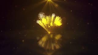 Happy new year fireworks animation background  Newyear fireworks Particular animation 4K Video Free [upl. by Berget890]